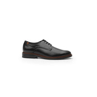 Zapato Derby para Hombre de Piel Suave Flexi Negro 400101