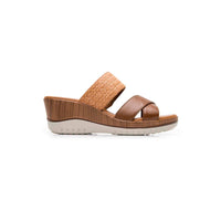 Sandalia Casual Mujer Plataforma Piel Flexi 113324