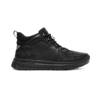 Botín Outdoor Hombre Country Negro Piel Flexi 403016