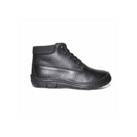 Botín Escolar para Niños de Piel Shock Absorber Dogi Negro 5032