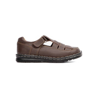 Huarache Casual para Hombre Café Confort Piel Rivello Café 620