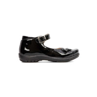 Zapato Escolar para Niñas Piel Soporte Anatómico Dogi Negro 7505