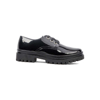 Zapato Para Niña Escolar Derby Clásico Blasito Negro 24E213