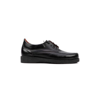 Zapato Derby Para Hombre Piel Borrego Suave Fredels Negro 11507