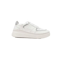 Tenis para Mujer Plataforma Cómodos Piel Lobo Solo Blanco 5766