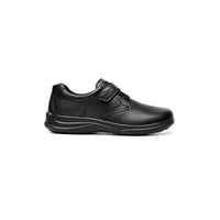 Zapato Escolar Para Niño Ligero de Piel Cómoda Flexi Negro 402118