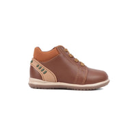 Zapato para Bebé Cómodo Bump Foam 100% Piel Dogi Camel 3442
