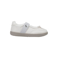 Flat para Niña Slip On Cómodo Elástico Chabelo Blanco C1200-C