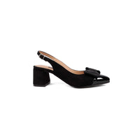 Tacones Para Mujer Charol/Durazno Lambers Sheeps Negro 6056