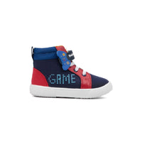 Tenis para Niño Gamer Antiderrapante Bubble Gummers Marino/Rojo Artic I