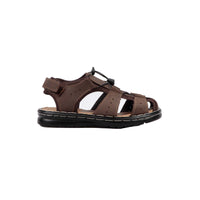 Sandalia Casual para Hombre 100% Piel Rivello Chocolate 670