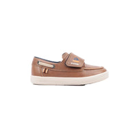 Zapato Casual para Niño Monk Velcro Cómodo Yuyin Cajeta 26100