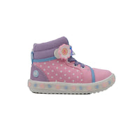 Tenis para Niña Luces Al Caminar Bubble Gummers Rosa/Lila Bessie I