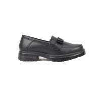 Mocasín Escolar Niña Piel Vestir Yuyin Negro 26353 Napa