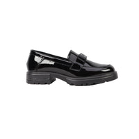 Mocasín Escolar Niña Elegante Vestir Yuyin Negro 26353 Charol