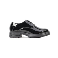 Zapato Escolar Niña Derby Elegante Vestir Yuyin Negro 26350 Charol