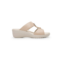 Sandalia para Mujer con Cuña Baja 100% Piel Casual Flexi 116027