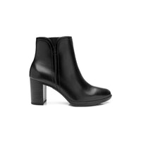 Botin de Tacón Alto Para Mujer Piel Elegante Vestir Flexi 133906