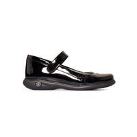 Zapato Escolar para Niña Charol Velcro Karsten Negro 18803-3-A