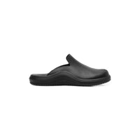 Pantufla de Descanso Hombre Piel Confort Suave Flexi Negro 408005