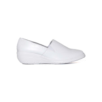 Mocasín para Mujer Servicio/Clínico Cuña Piel Meriggiare Blanco 5104